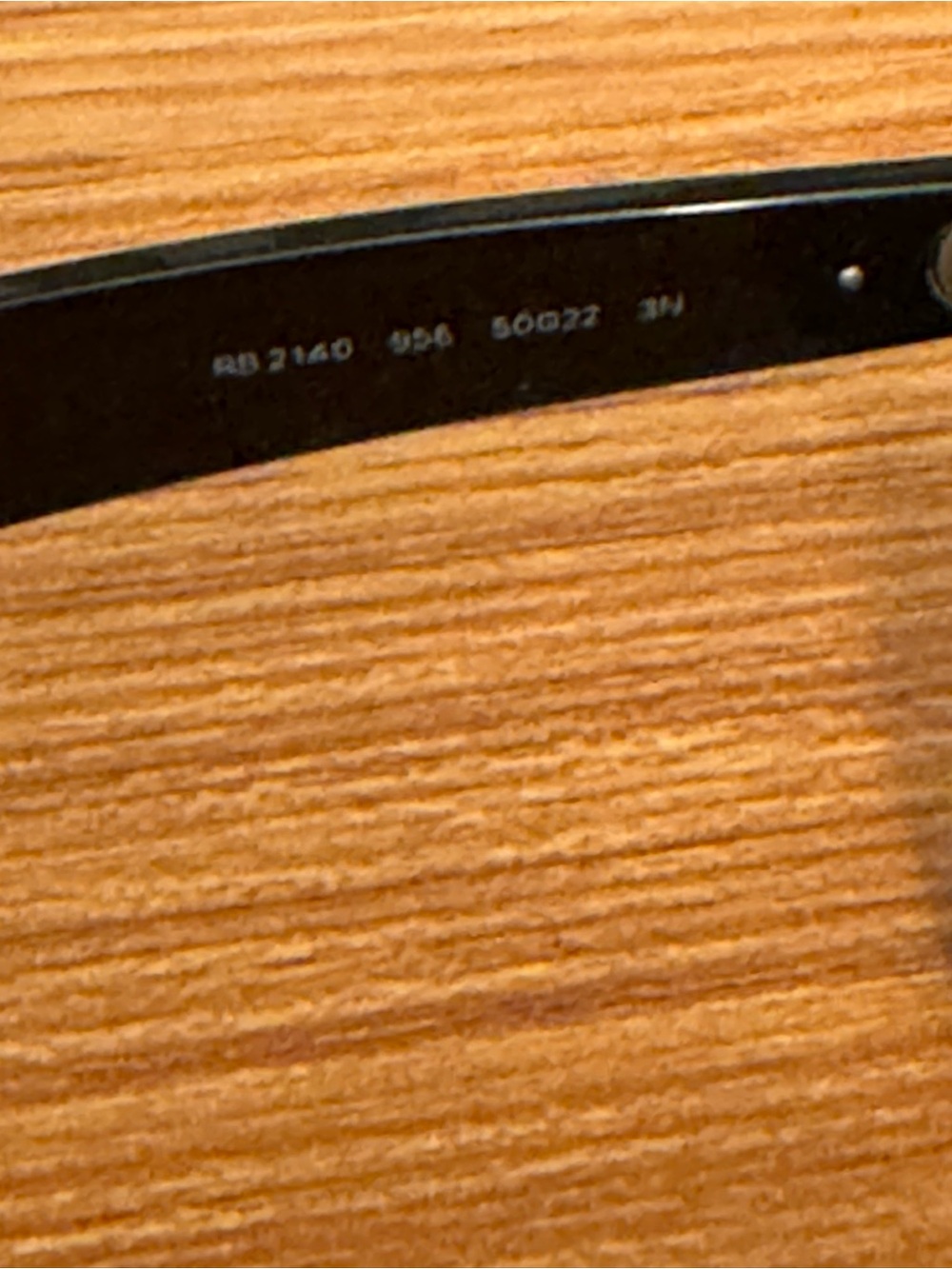 Authentic Ray-Ban White Frame Sunglasses with Black Lenses - Picture 8 of 9